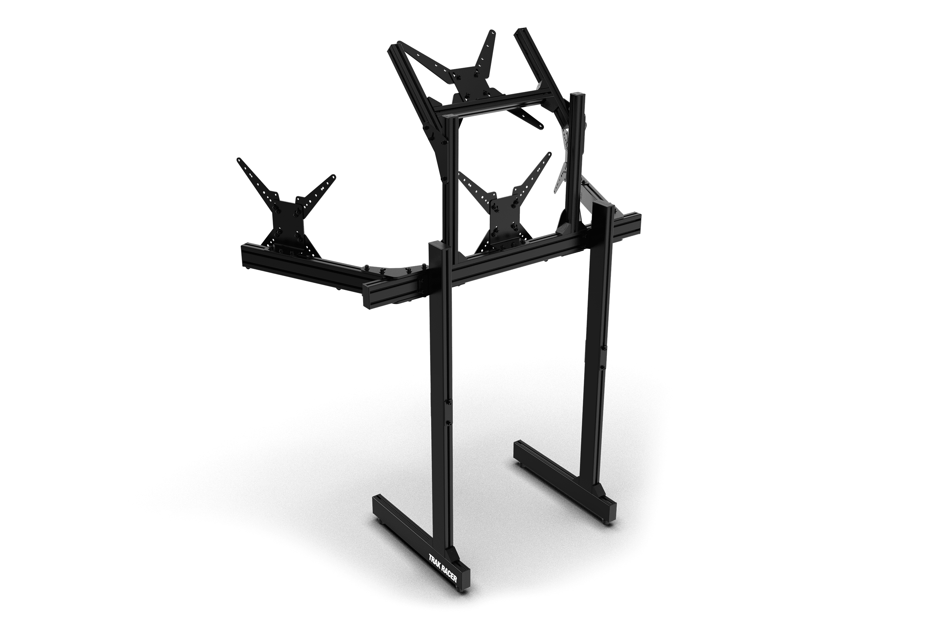Large Freestanding Quad Monitor Stand - 1500mm / 59" Wide - Image 4