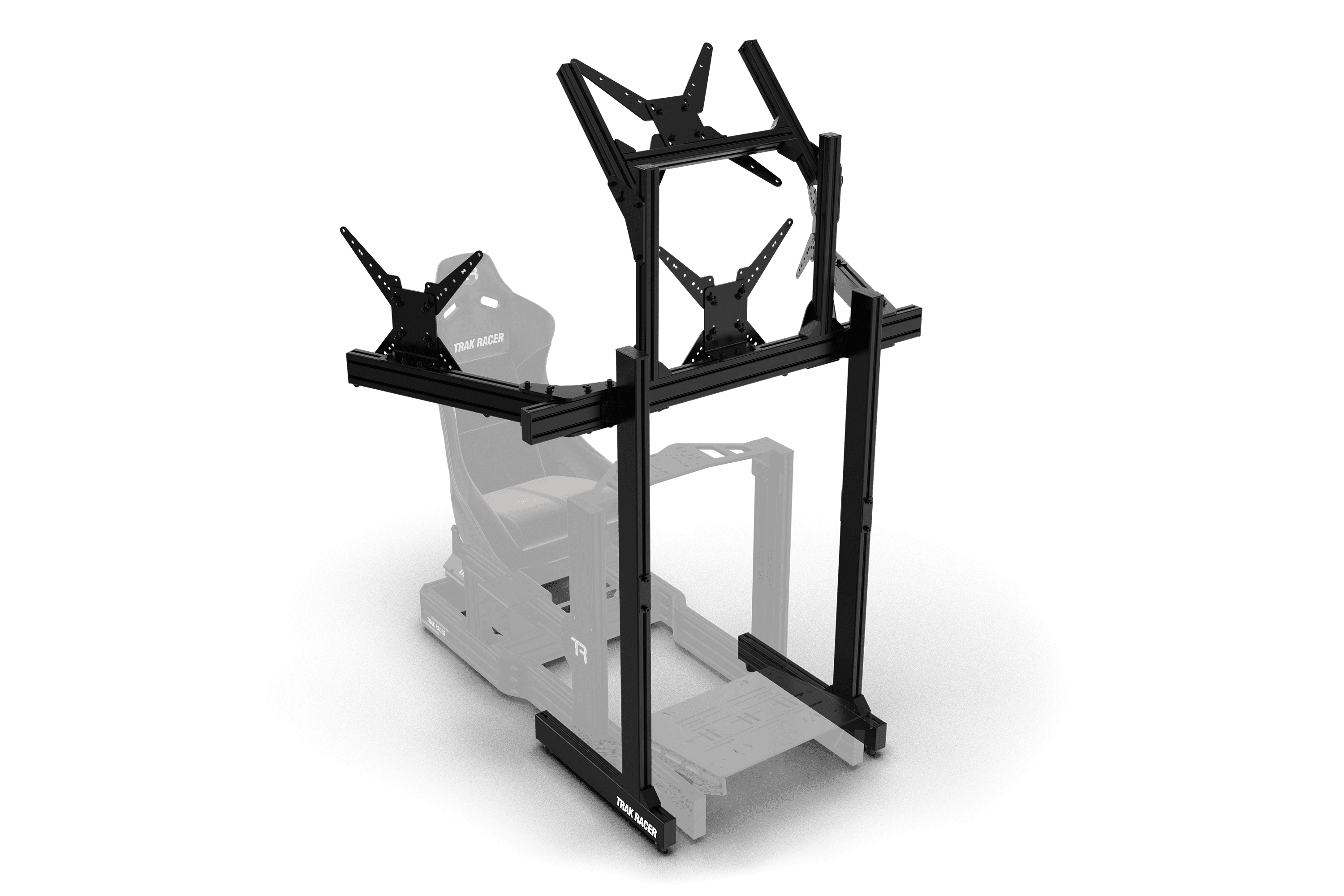 Large Freestanding Quad Monitor Stand - 1500mm / 59" Wide - Image 5