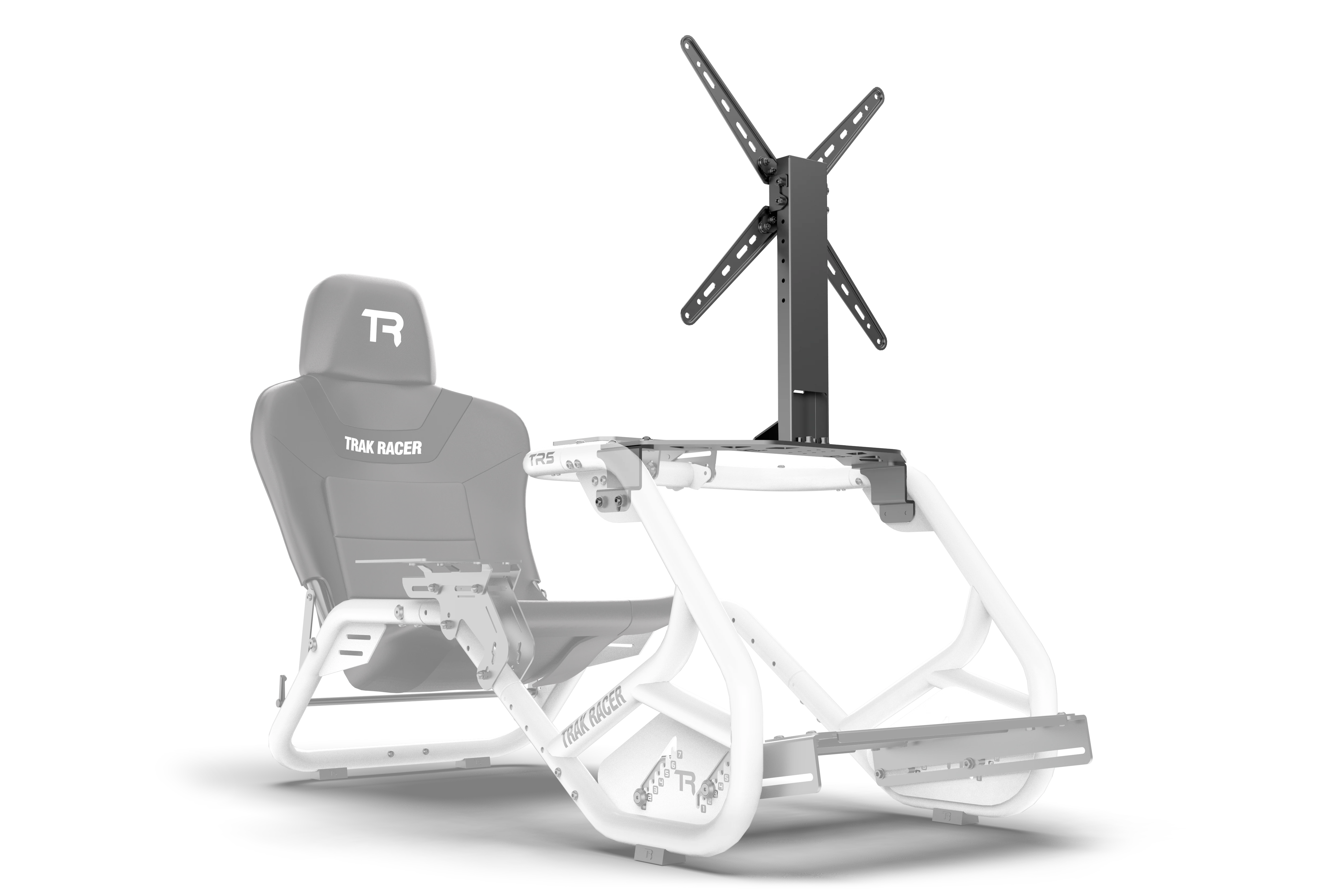Cockpit-Mounted Single Monitor Stand for Trak Racer TR5 Sim Racing and Flight Sim Rig - Image 2