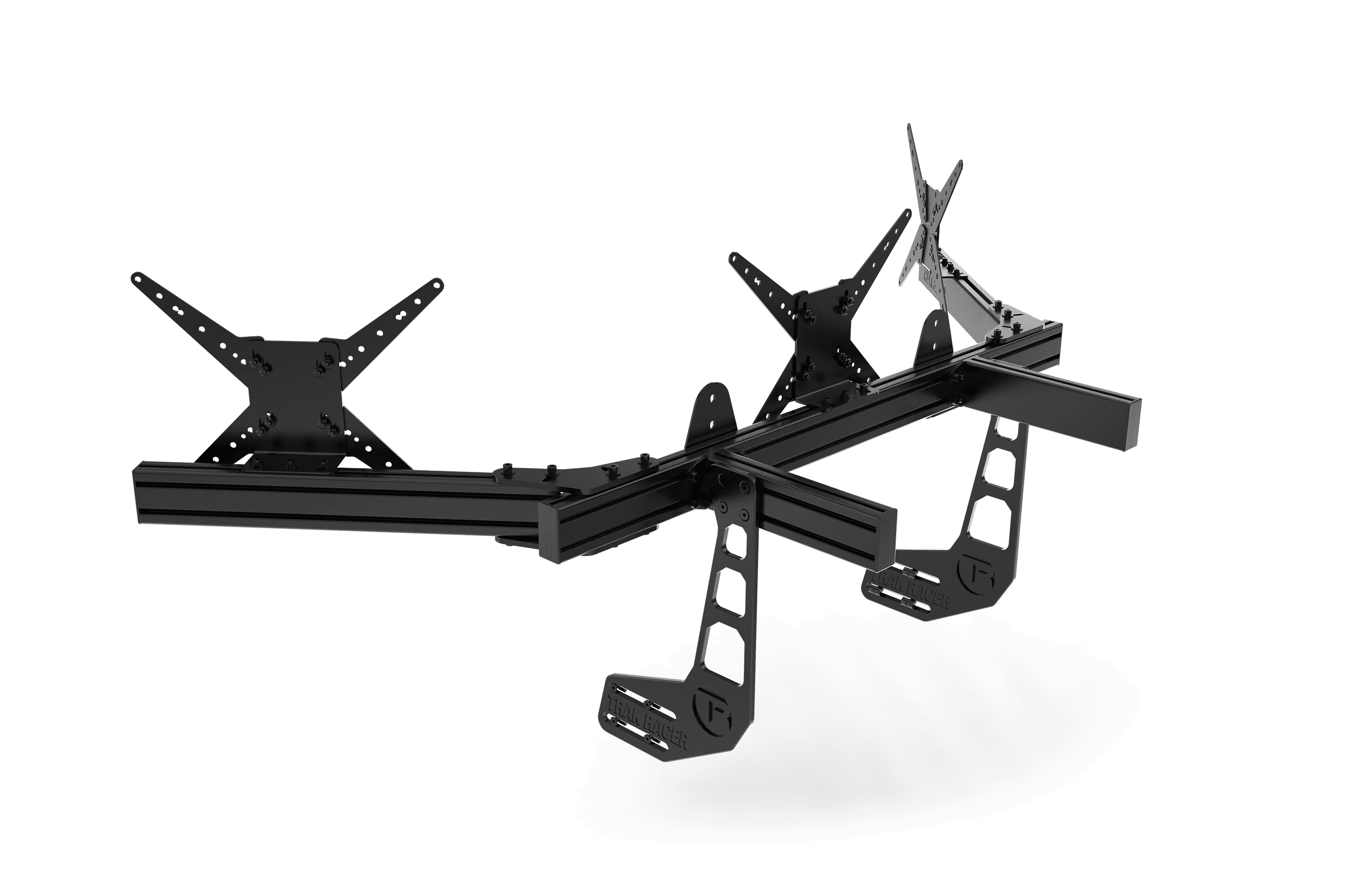 Large Cockpit-Mounted Triple Monitor Mount - 1200mm / 47.25" Wide - Image 3