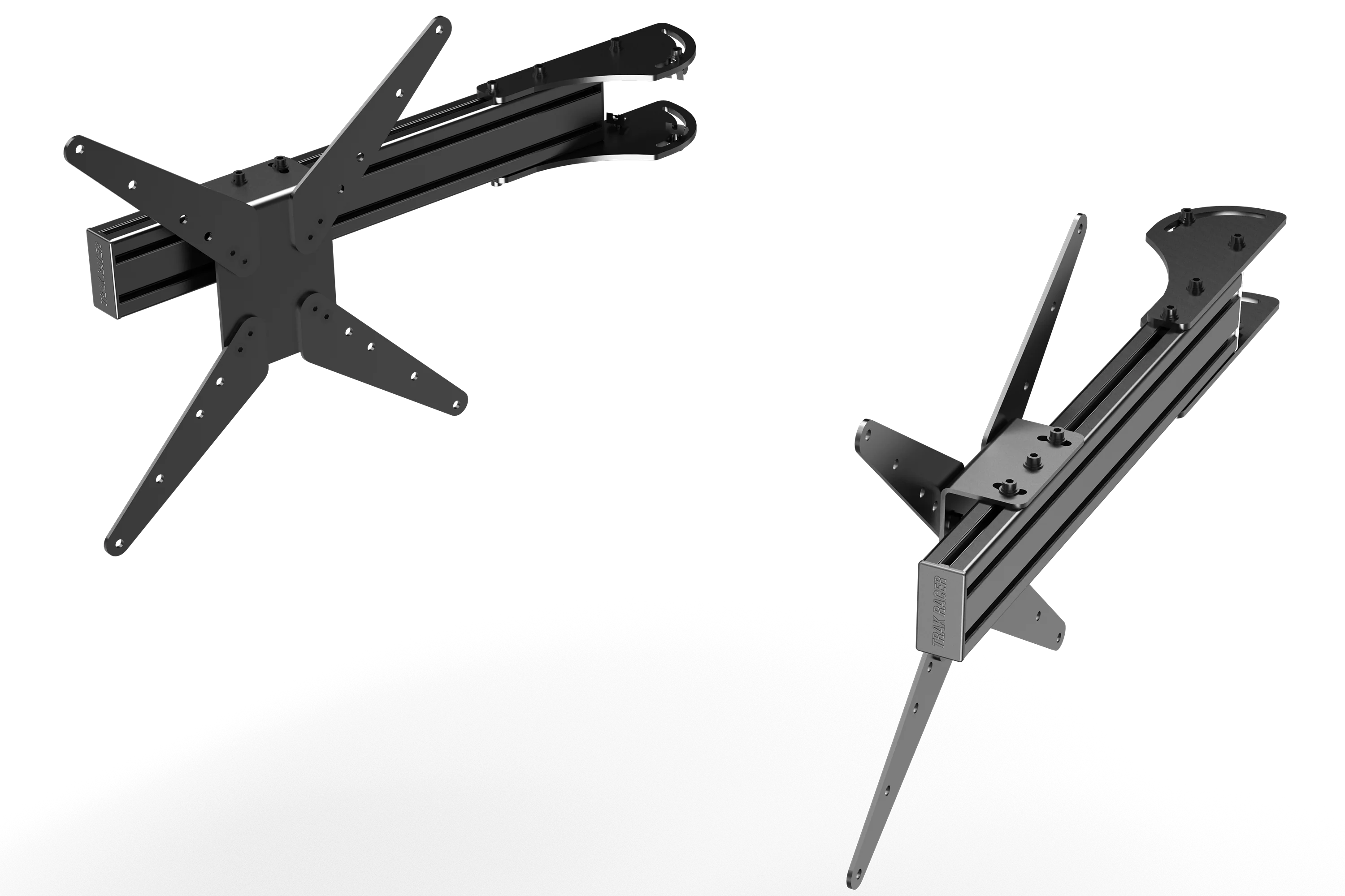 Triple Monitor Add-on Arms with VESA Mounts